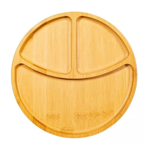 Sass & Belle Bamboo Section Baby Plate Plates Sass & Belle   