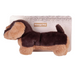Microwavable Soft Plush Heatable Sausage Dog Hottie Plush Toys FabFinds