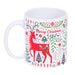 Christmas Scandi Print Mugs Assorted Styles Christmas Fabfinds Reindeer  