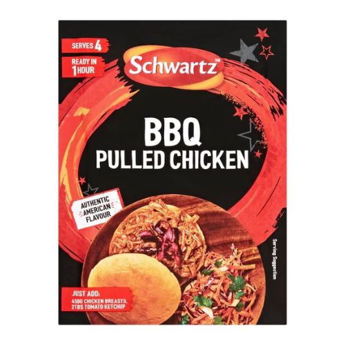 Schwartz BBQ Pulled Chicken Seasoning 35g Cooking Ingredients schwartz   