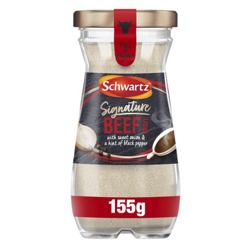 Schwartz Signature Gravy Jars Assorted Flavours 155g Gravy schwartz Beef  