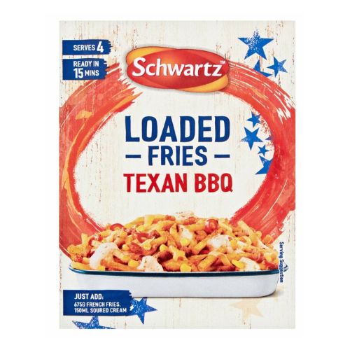 Schwartz Loaded Fries Texan BBQ Spice Mix 20g Food Items schwartz   