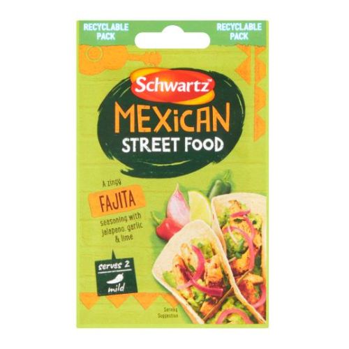 Schwartz Mexican Street Food Seasoning 14g Cooking Ingredients schwartz   