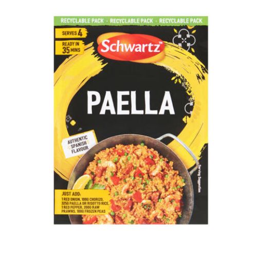 Schwartz Paella Seasoning 30g Cooking Ingredients schwartz   