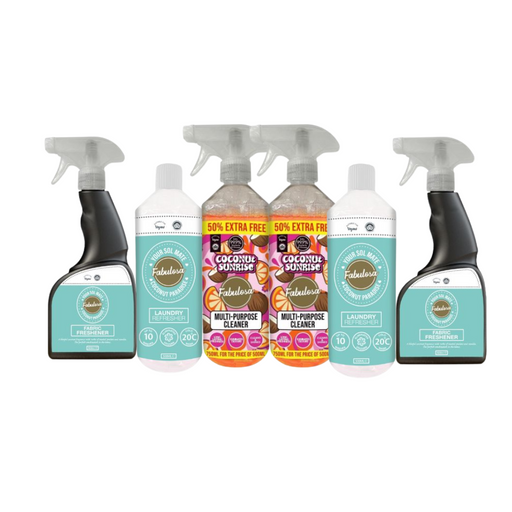 Fabulosa Your Sol Mate Coconut Paradise Cleaning Bundle 6 Piece Fabulosa Bundles Fabulosa