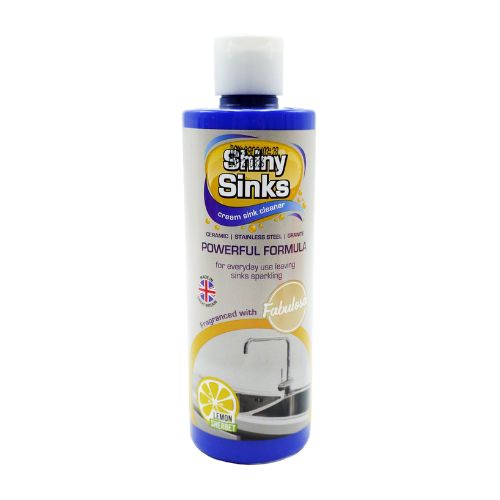 Fabulosa Shiny Sinks Cream Sink Cleaner Lemon Sherbet 250ml Cleaning Fabulosa   