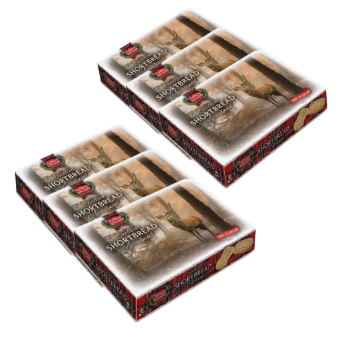 Highland Speciality Shortbread Assortment 200g Assorted Packs Biscuits & Cereal Bars highland speciality Pack of 6