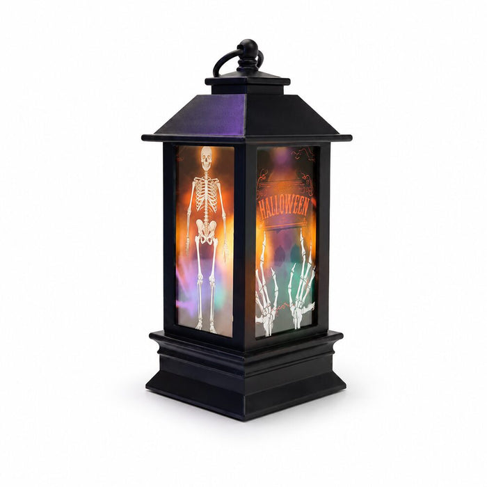 Halloween LED Lantern 13cm Assorted Designs Halloween Decorations FabFinds Skeleton