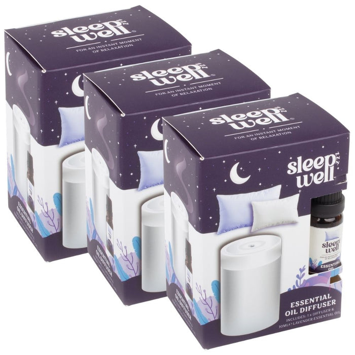 Sleepzzz Well Diffuser 1pk Diffusers FabFinds 3 Pack