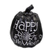 Slogan Pumpkin Ornament Assorted Slogans Halloween Decorations Gem Imports Happy Halloween  