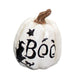 Slogan Pumpkin Ornament Assorted Slogans Halloween Decorations Gem Imports Boo  