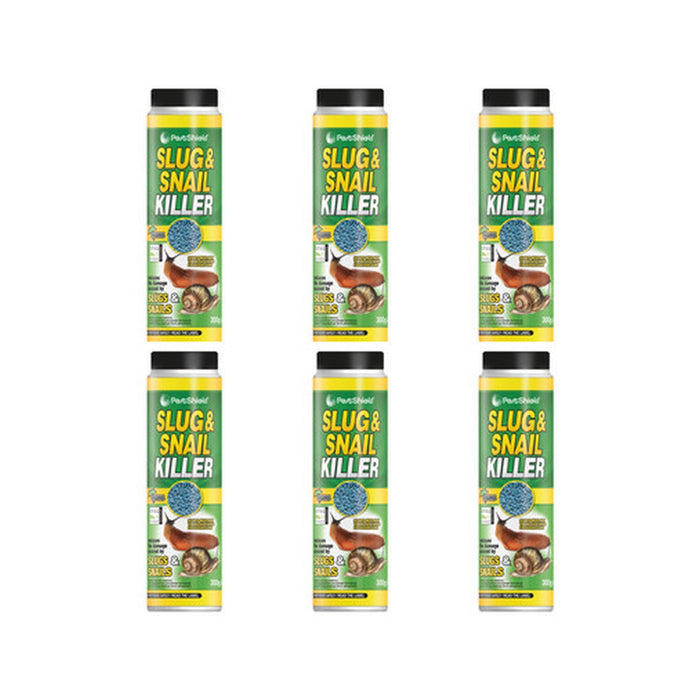 PestShield Slug And Snail Killer 300g Garden Tools 151 6 Pack