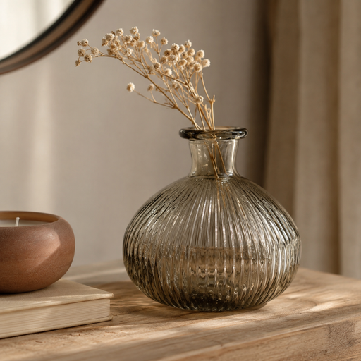 Smokey Brown Decorative Bottle Decorative Bottle Fabfinds