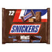 Snickers Mini Chocolate Bars 12 Pack 227g Chocolate snickers   