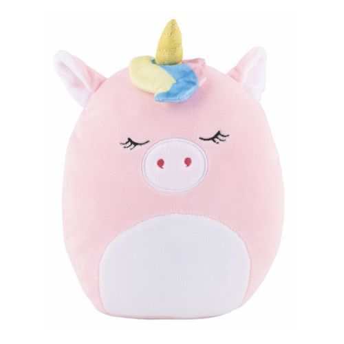 Snuggle Squad Cuddly Animal Toys Assorted Styles Toys FabFinds Pink Unicorn (L24cm x W23cm)  