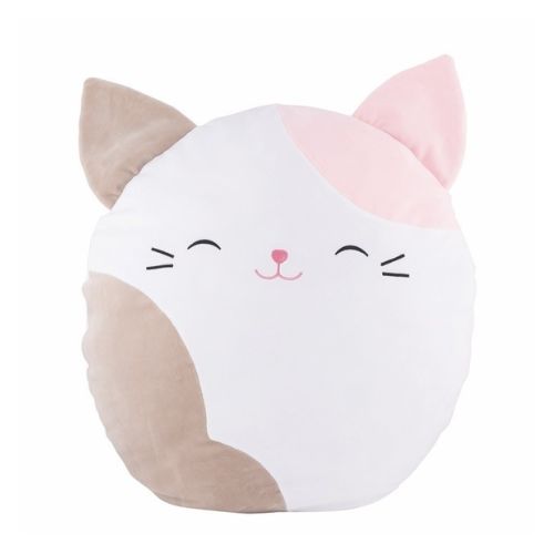Snuggle Squad Cuddly Animal Toys Assorted Styles Toys FabFinds White Brown Pink Cat (L24cm x W23cm)  