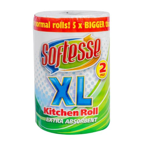 Softesse XL Jumbo Kitchen Roll 2 Ply Kitchen Roll Softesse   
