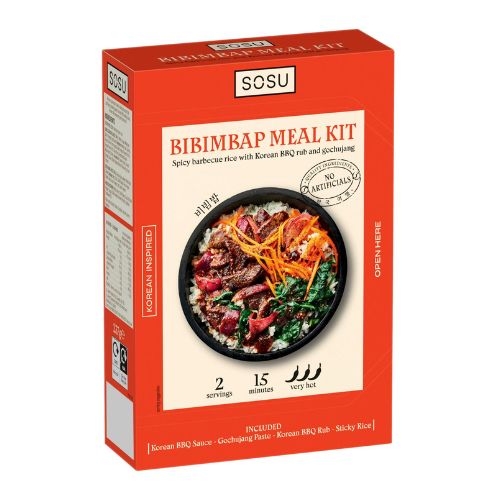 SOSU Bibimbap Meal Kit 237g Cooking Ingredients SOSU   