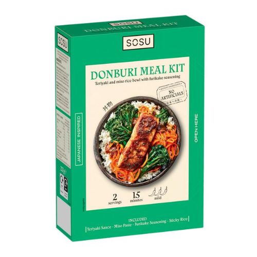 SOSU Donburi Meal Kit 237g Cooking Ingredients SOSU   
