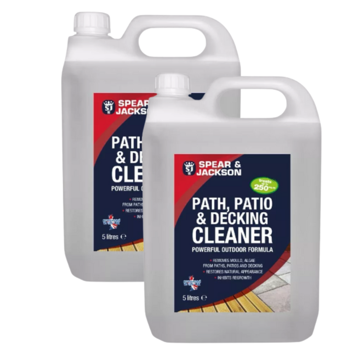 Spear & Jackson Path & Patio Cleaner 5 Litres Assorted Packs Patio Cleaner Spear & Jackson Pack of 2