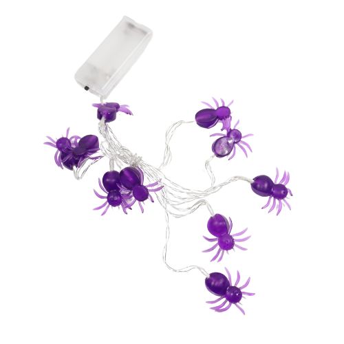 Spooksville Battery Powered Spider Lights 10 Pack 1.5m Halloween Decorations FabFinds   