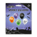 Halloween Spooky Printed Balloons 20 Pack Halloween Decorations Fabfinds Halloween slogans  