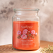 Premium Starlytes fresh Peony Large Jar Candle 18oz Candles Starlytes