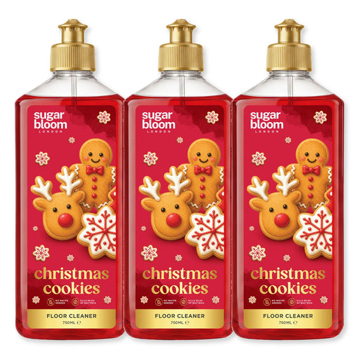 Sugar Bloom Squirt the Dirt Christmas Cookies Floor Cleaner 750ml Assorted Packs Cleaning Products Sugar Bloom Pack of 3
