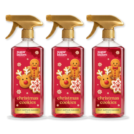 Sugar Bloom Multipurpose Spray Christmas Cookies 750ml Assorted Packs Cleaning Products Sugar Bloom Pack of 3
