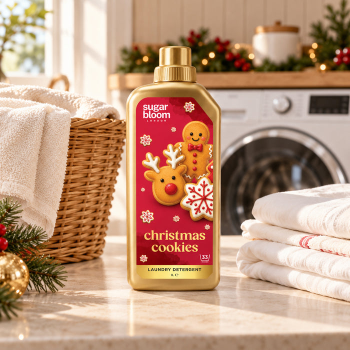Sugar Bloom Laundry Detergent Christmas Cookies 1L Assorted Packs Laundry Sugar Bloom