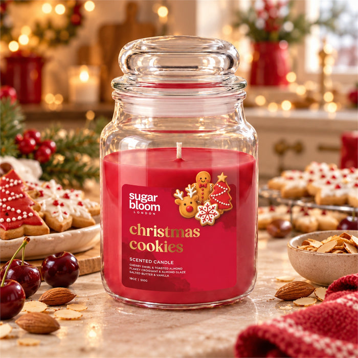 Sugar Bloom London Christmas Cookies Scented Candle 510g Candles Sugar Bloom
