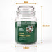 Sugar Bloom London Snow-Kissed Pine Scented Candle 510g Candles Sugar Bloom