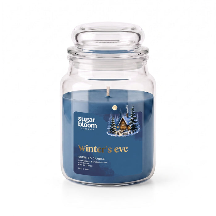 Sugar Bloom London Winter's Eve Scented Candle 510g Candles Sugar Bloom