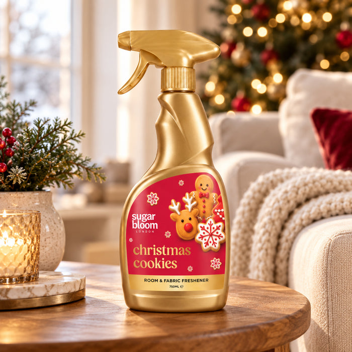 Sugar Bloom Room and Fabric Spray Christmas Cookies 750ml Assorted Packs Home Fragrance Sugar Bloom
