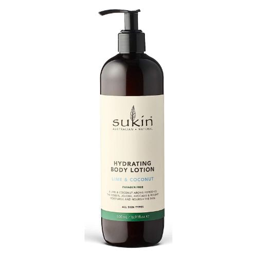 Sukin Hydrating Lime & Coconut Body Lotion 500ml FabFinds