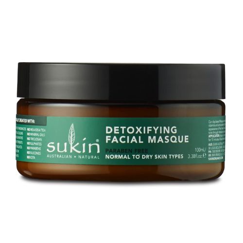 Sukin Super Greens Detoxifying Facial Masque 100ml Skin Care Sukin   