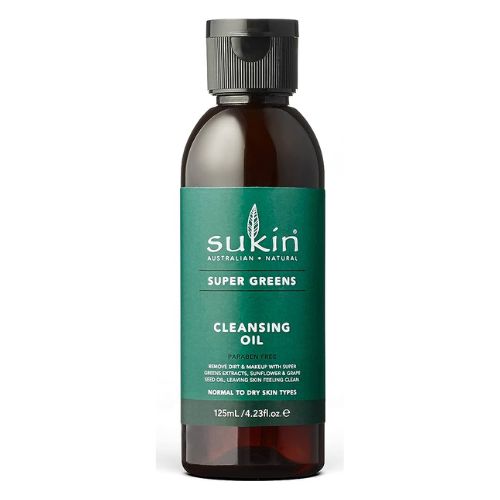 Sukin Super Greens Detoxifying Cleansing Oil 125ml Skin Care Sukin   