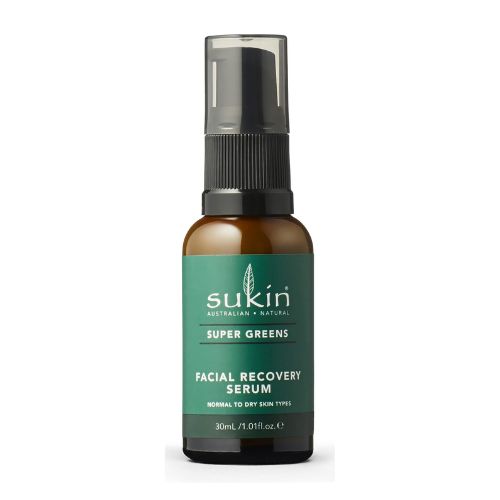 Sukin Super Greens Facial Recovery Serum 30ml Skin Care Sukin   