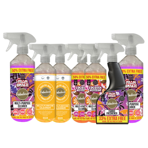 Fabulosa Summer Fun Cleaning Bundle 7 Pieces Fabulosa Bundles Fabulosa