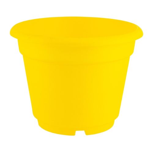 For The Love Of Gardening Summer Plant Pot Assorted Colours Pots & Planters for the love of gardening Yellow  