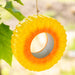 Sunflower Hanging Ceramic Bird Feeder 14.6 x 15 x 6cm Bird Feeders FabFinds