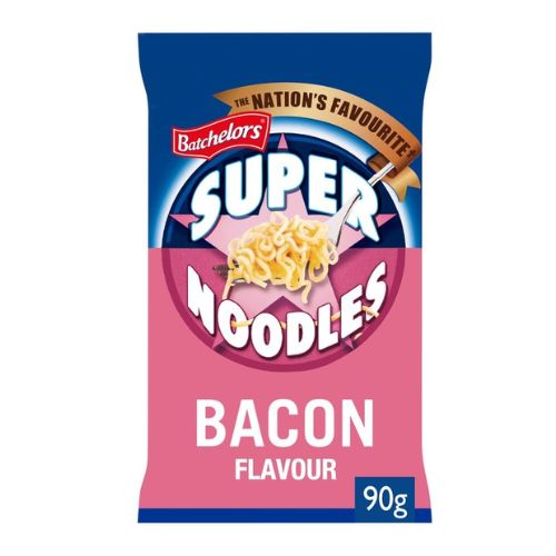 Batchelor's Super Noodles Bacon Flavour 90g Pasta, Rice & Noodles Batchelors   
