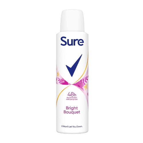 Sure Bright Bouquet Anti-Perspirant 150ml Deodorant & Antiperspirants Sure   