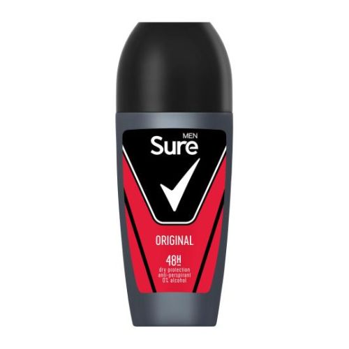 Sure Men Original Dry Protection Antiperspirant 48H 50ml Deodorants & Antiperspirants Sure   