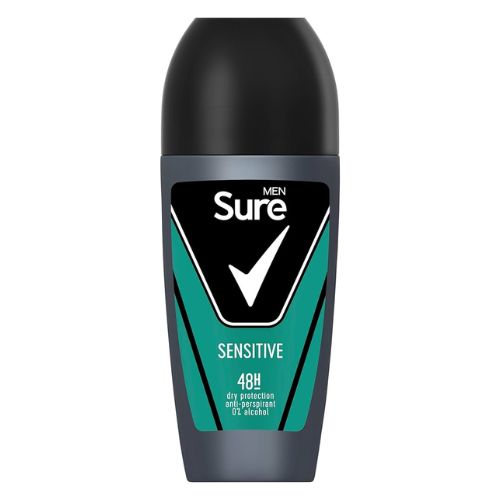 Sure Men Original Sensitive Anti-perspirant 48h 50ml Deodorants & Antiperspirants Sure   
