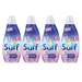 Surf Liquid Aurora Blooms Winter 24 Wash Assorted Packs Laundry - Detergent surf Pack of 4