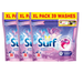 Surf Capsules Aurora Blooms Winter 39 Wash Assorted Packs Laundry - Detergent Surf Pack of 3