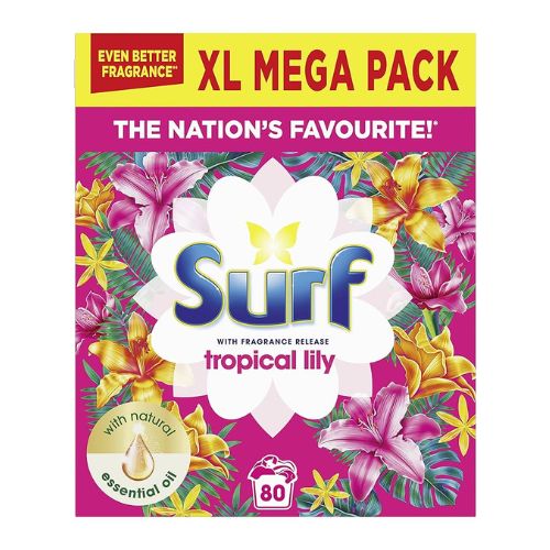 Surf Tropical Lily Laundry Detergent 80W 4000g Laundry - Detergent Surf   