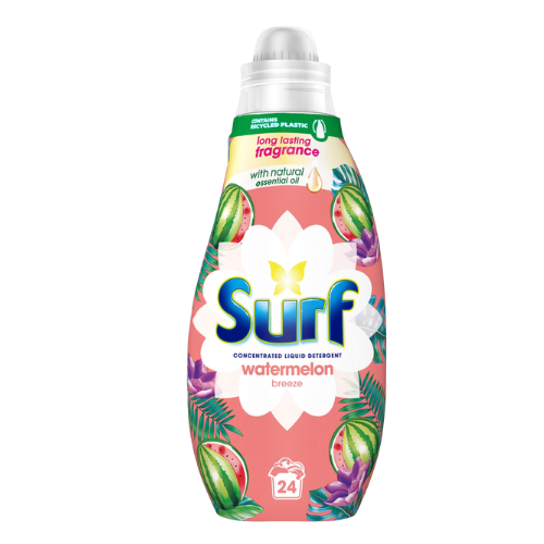 Surf Liquid Laundry Detergent Watermelon Breeze 24 Washes Laundry - Detergent Surf