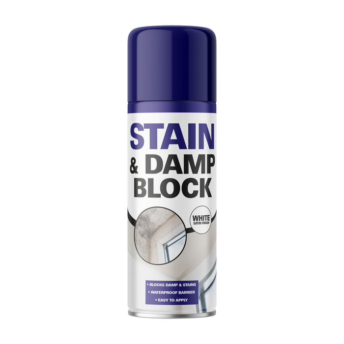 Swirl Damp & Stain Block Spray 400ml White Satin Assorted Packs Damp & Stain Treatments Swirl Pack of 1
